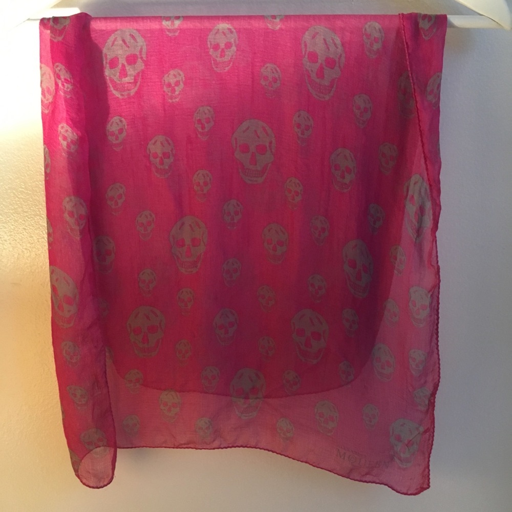 Authentic Alexander McQueen Silk scarf